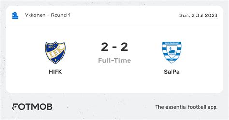 HIFK live score, schedule & player stats .